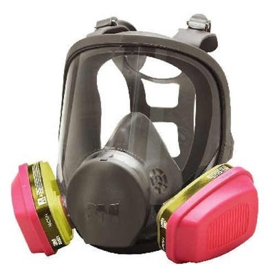 3M 6000 Full Facepiece Reusable Respirator & Catridge/Filter Combo