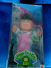 NRFB VTG 1995 CABBAGE PATCH BABY "POPPY CARRIE" BROWN HAIR BLUE EYES PACIFER