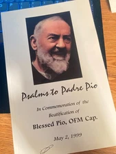 Psalms to Padre Pio: In Commemoration of the Beatification of Bl. Pio, OFM Cap.