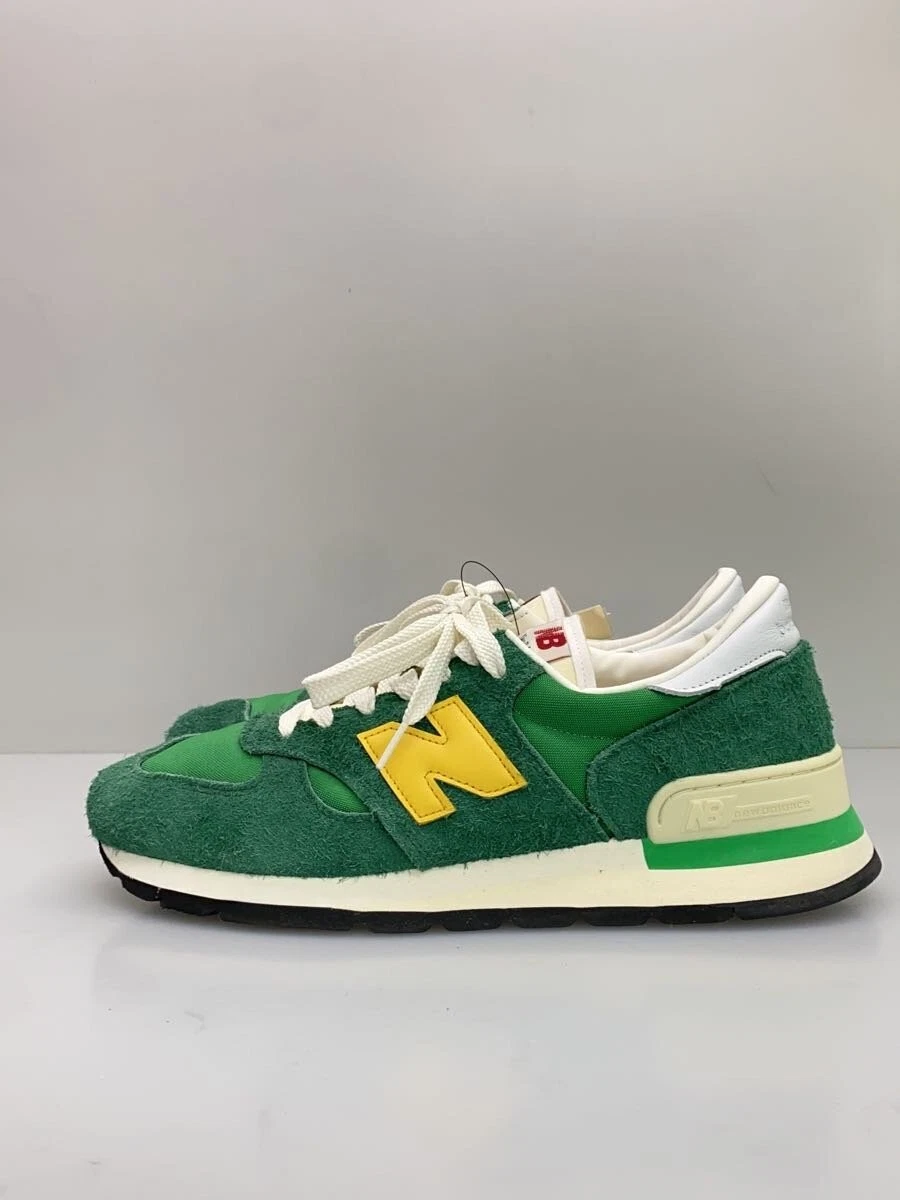 US11 New Balance M990 verde verde camosciato 