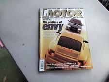 MOTOR    GTR  PORSCHE  ETC  1999 MAGAZINE               I COMBINE  POSTAGE 