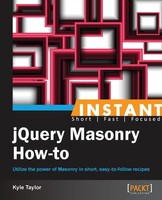 Kyle David Taylor | Instant Jquery Masonry How-To | Taschenbuch | Englisch