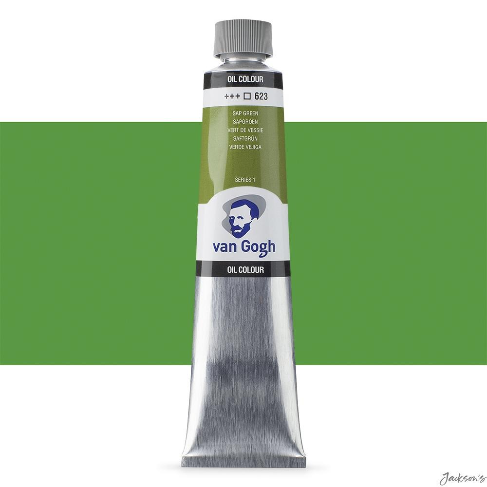 Royal Talens Van Gogh Oil Paint Tube 200ml Sap Green S1 For Artists