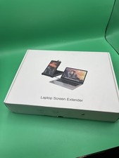 Laptop Screen Extender 1080p 60Hz Dual-Screen Black