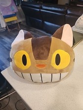 My Neighbor Totoro Catbus Pillow Cushion Plush Cat Bus 13x12x6