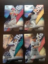 LOT X 4 2020 Topps Chrome Decade of Dominance Die Cut MIKE ICHIRO TED RANDY