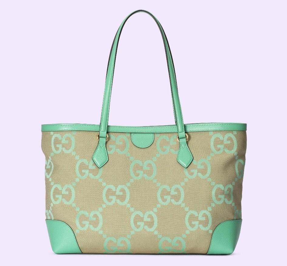 【GUCCI】GG Off The Grid Nylon Small Tote Bag JUNIPER GREEN GUCCI Econyl Nylon Monogram Large Off The Grid Tote Bag