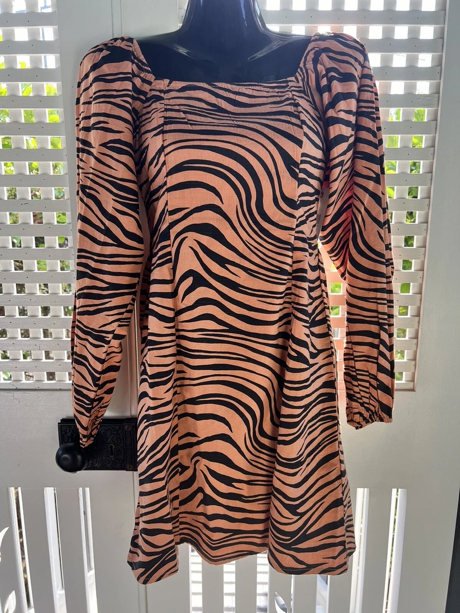 Baby animal print dress store
