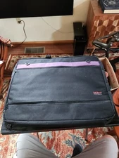 Martin F. Weber Just Stow-it Artist Portfolio Messenger Bag Black 27x21 Large