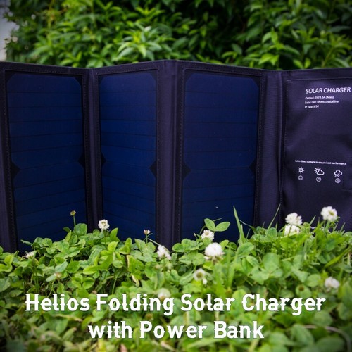 HELIOS FOLDING SOLAR CHARGERS WITH POWER BANK - 第 3/22 張圖片