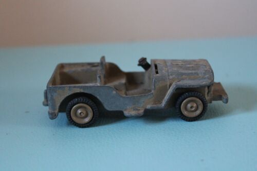 GAMDA 3.5” Army IDF JEEP Diecast Toy Car VINTAGE Mega Rare ISRAEL 50s/60s - Picture 2 of 9