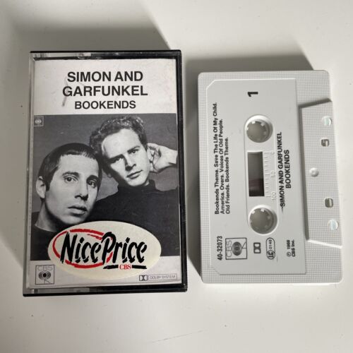 SIMON AND GARFUNKEL BOOKENDS Cassette Tape CBS Tested Excellent Condition - Afbeelding 1 van 7