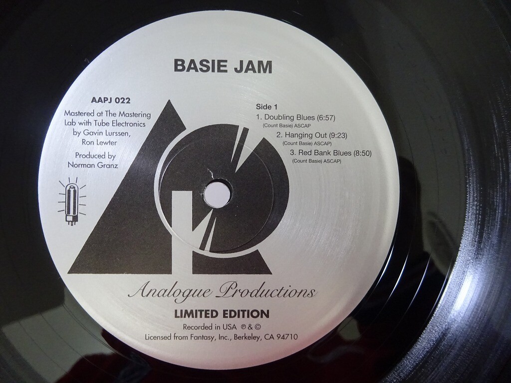 25%OFF Count Basie Basie Jam Analogue Productions APJ 022 US 180g