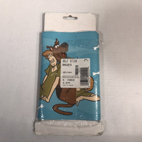 Scooby Doo and Shaggy Border Wall Paper Cartoon Kids Room Self Stick 1 pack 5 yd - Picture 3 of 5