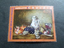 FRANCE 1997, timbre 3105, TABLEAU CHARDIN, neuf**, VF PAINTING, MNH STAMP