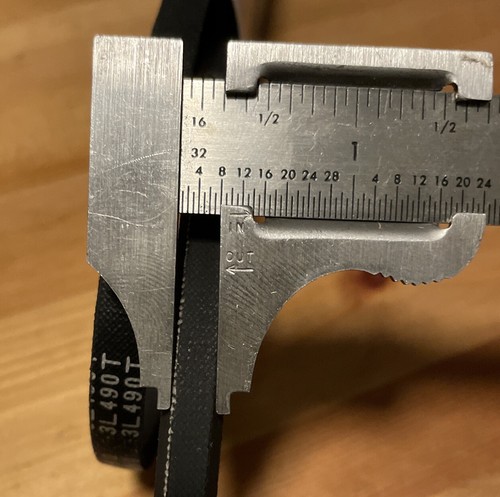 Dayton V-Belt 3L490T 49” Long - Picture 6 of 6