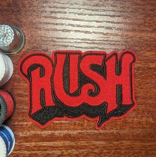 Rush Band Patch 90s Hard Progressive Rock Hea...