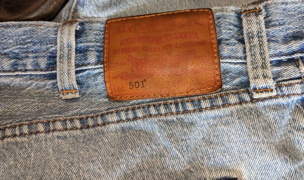 Vaqueros Levis 501 talla 38/36 usados