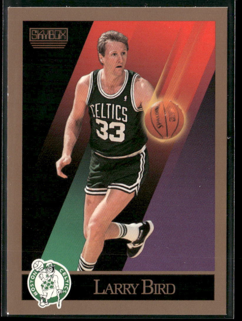 Larry Bird 1990-91 SkyBox #14 - Boston Celtics