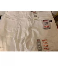 Dickies Carpenter Painters Pant Jeans White Men 40 x 30 Relaxed Fit Straight NWT