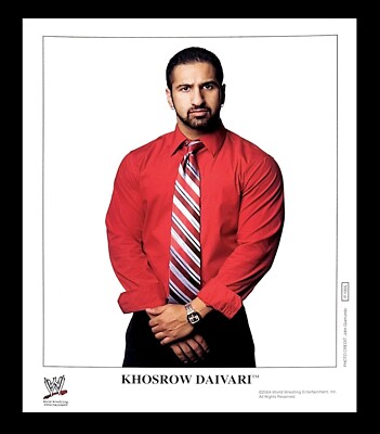 WWE DAIVARI P-1005 OFFICIAL LICENSED 8X10 ORIGINAL PROMO PHOTO FROM 2004 RARE