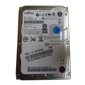 160 GB SATA FUJITSU MHW2160BH S/N: K11AT7325FYL  2,5 " #NFP1116
