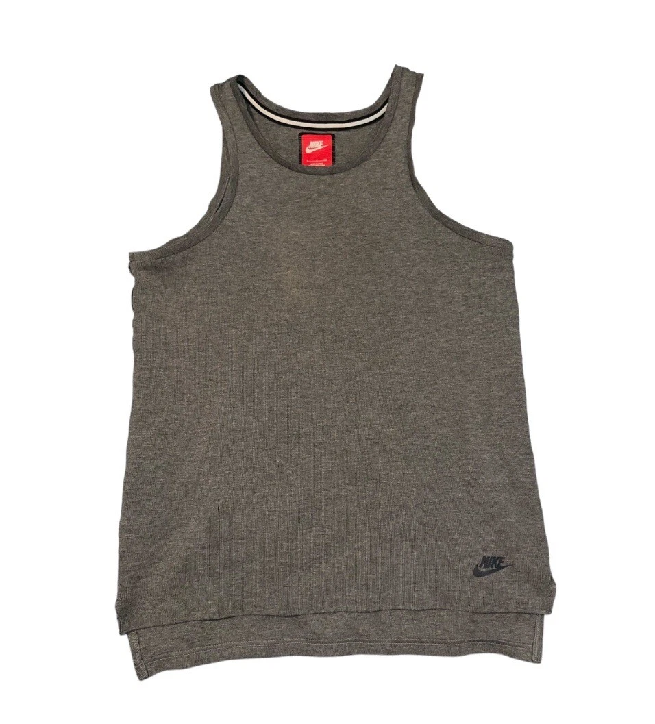 Nike Tech Fleece Gray Activewear Tops for Men for Sale | Shop