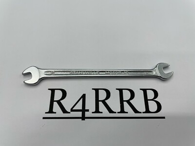 Stahlwille Tools Motor 10 GERMANY 5.5mm x 5mm Metric Double Open End Wrench