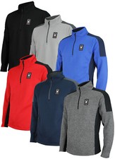 Spyder Men's Mendoza 1/4 Zip Core Pullover Sweater, Color Options
