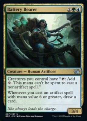 Magic the Gathering (mtg): BRO: Battery Bearer  (x 4)