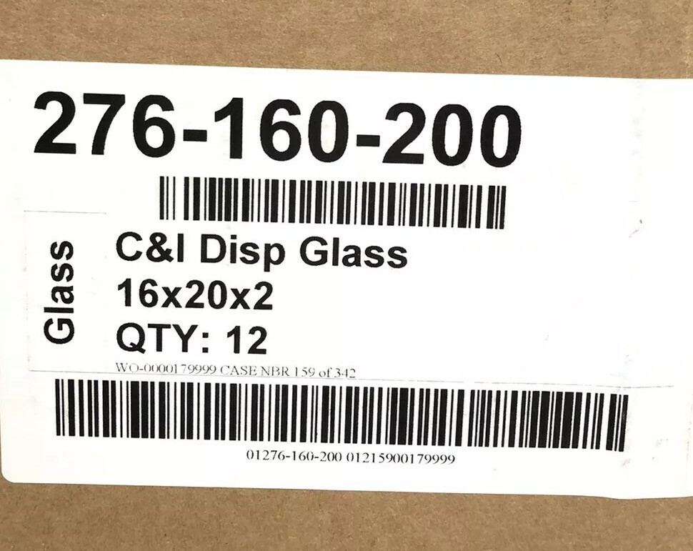 12 KOCH Fiberglass Panel Air Filters 276160200 16x20x2 New Open Box