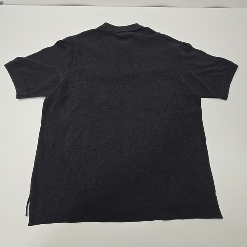 Cremieux Classics Men's Polo Shirt L Black Solid Club 38 Stretch NWT - Picture 10 of 11