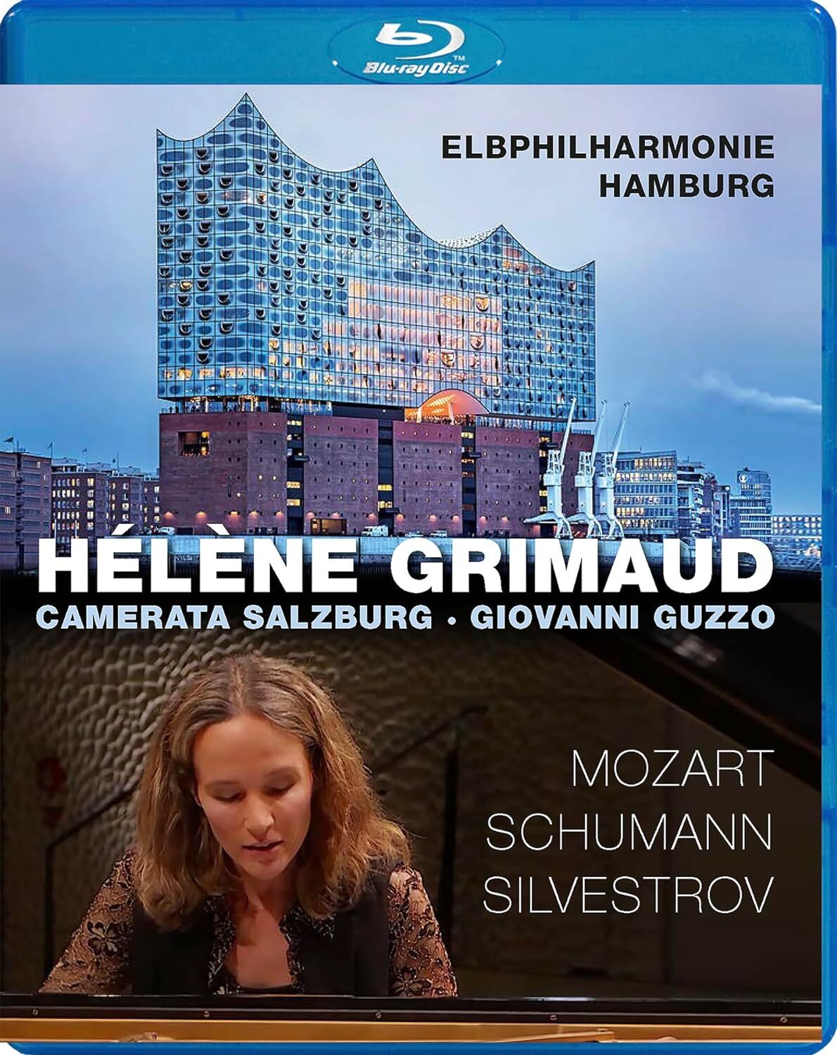 Music Blu-Ray Helene Grimaud At Elbphilharmonie Hamburg: Mozart, Schumann. Silve