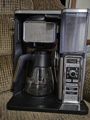 Ninja Coffee Bar System Coffee Maker Glass Carafe Hot Iced Coffee