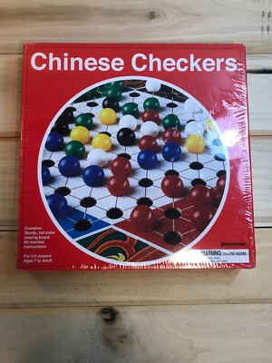 Chinese Checkers Board Game Pressman Co Sealed New 2012 7+