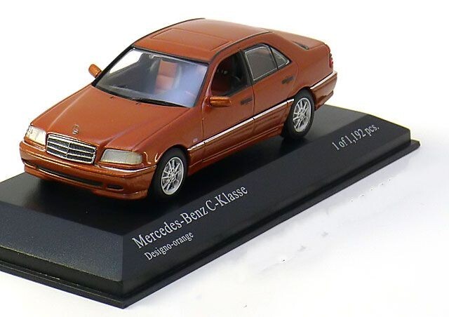 Mercedes-Benz C-Class (W202) Orange metallic 1997 Minichamps
