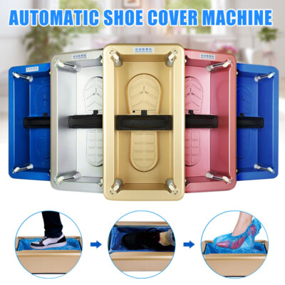 Automatic Disposable Shoe Covers Overshoes Dispenser Machine For