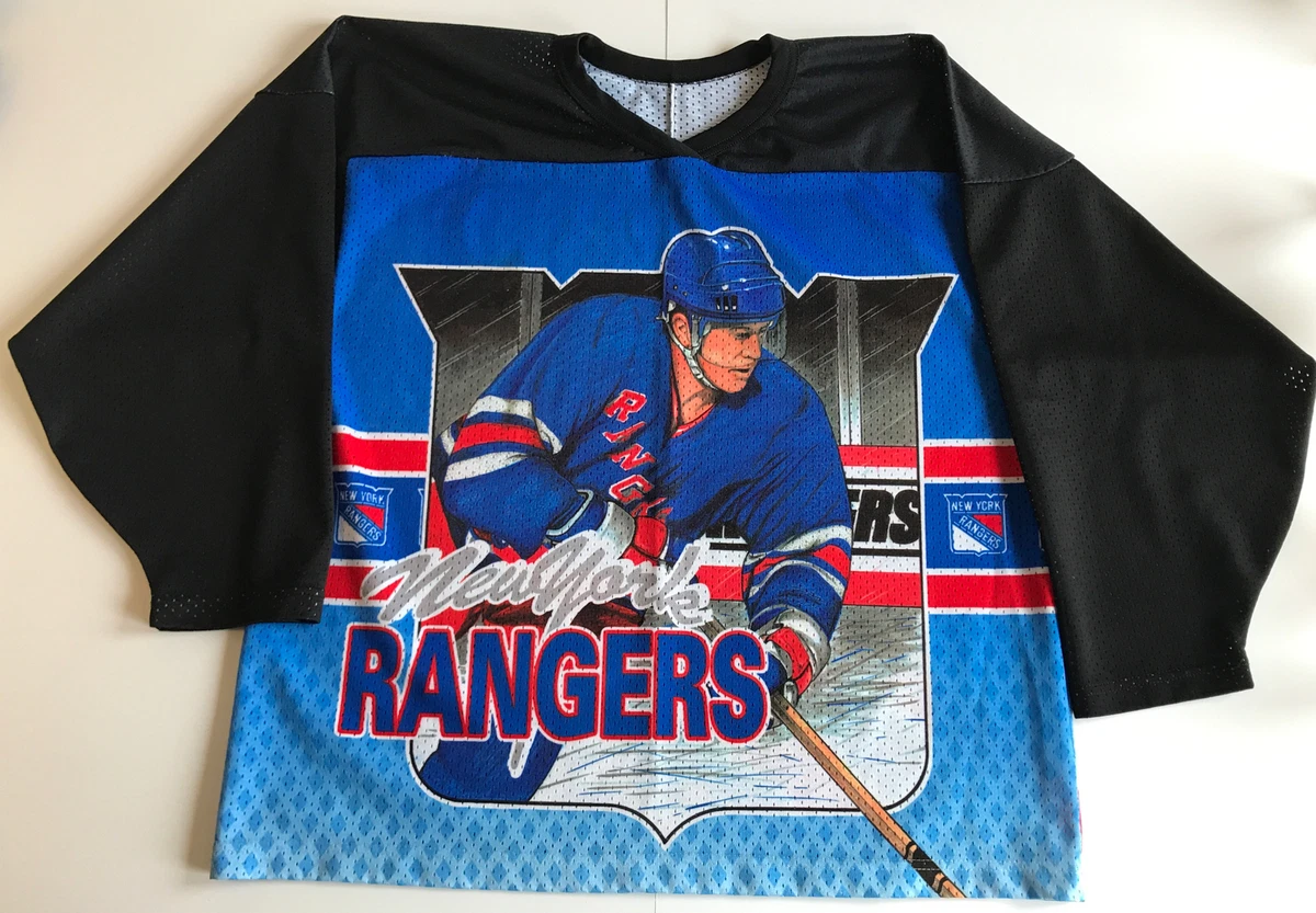 New York Rangers NHL 90's Ice Hockey Vintage CCM Mens Jersey Made