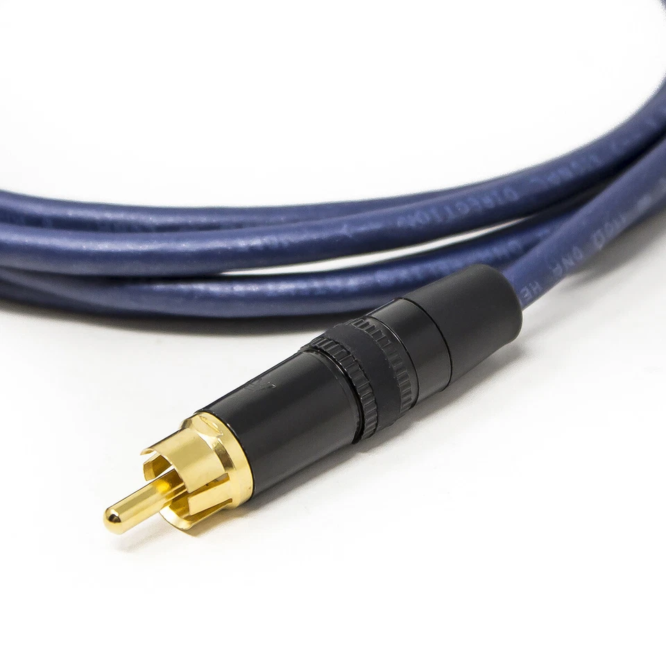 WIREWORLD LUNA 10 - Cavo singolo di Segnale RCA per Subwoofer terminato Custom - Immagine 2 di 2