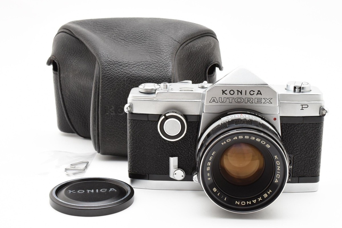 (動作未確認)KONICA AUTOREX カメラ 日本製52mmF1.8 🚀🎁《 NEAR MINT 》Konica Autorex P Full & Half Frame Camera