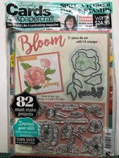 Simply Cards  Papercraft Free Dies  Stamps Issue 191 May 2019 FREE SHIPPING JB