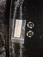 Vintage Black Onyx Shoe Clips Silver Toned