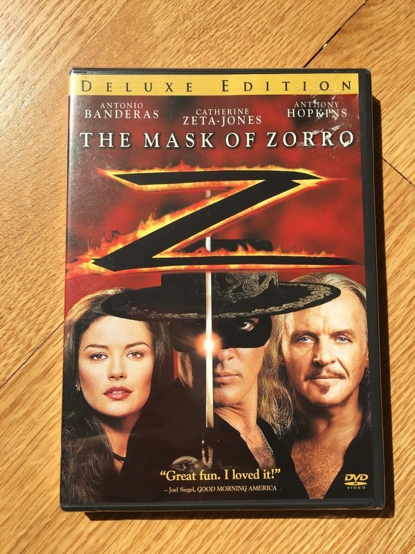 The Mask of Zorro (DVD, 2005, Deluxe Edition)