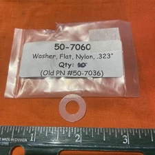 S&S CYCLE FAST IDLE LEVER FLAT NYLON WASHER 50-7060 SOLD EACH