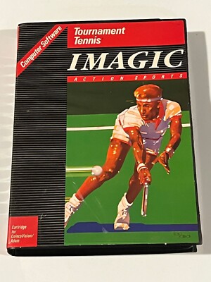 Imagic Tournament Tennis for Colecovision and Coleco ADAM