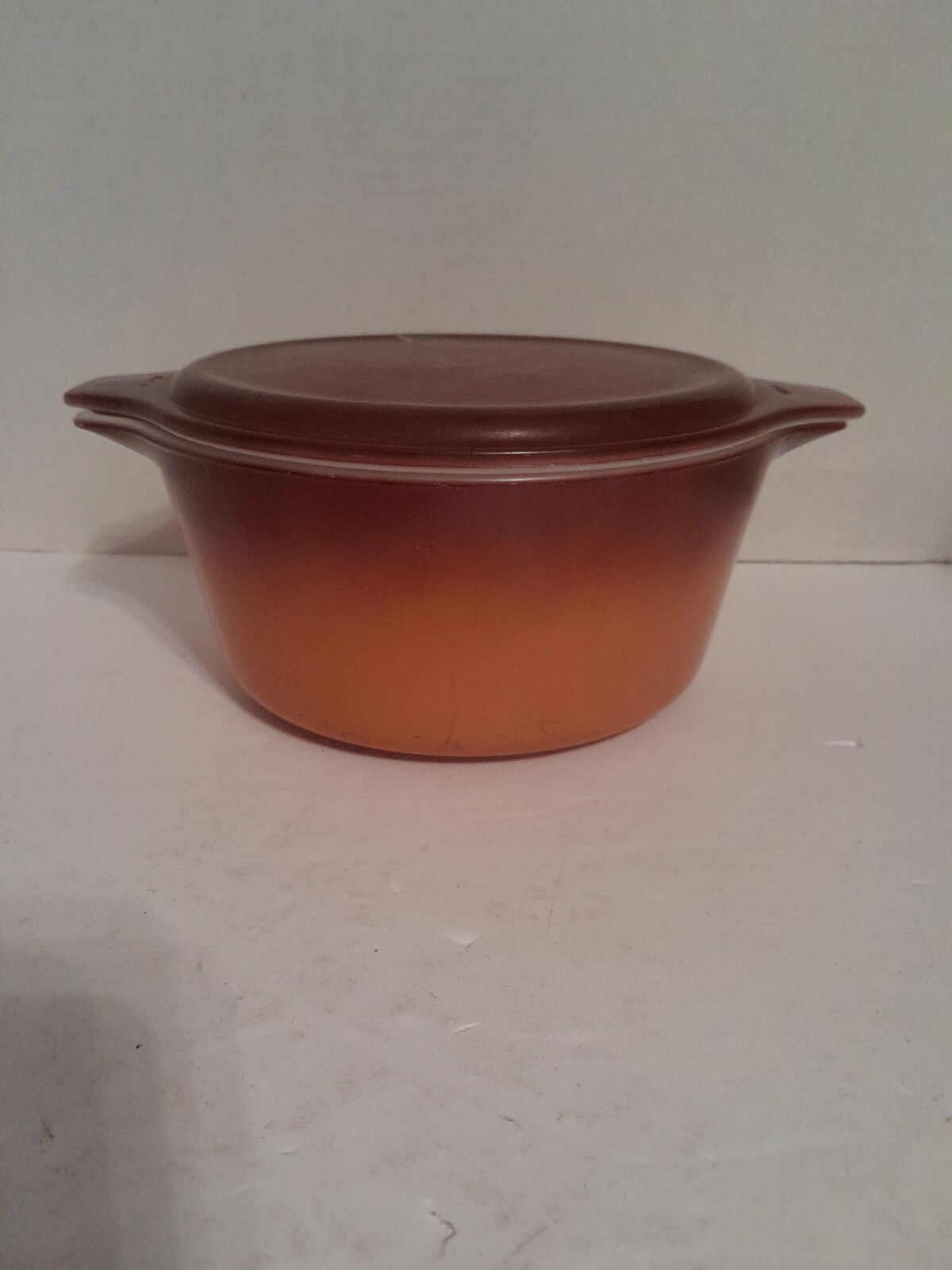 VTG Pyrex Glass Casserole Dish With Lid #475-B 8