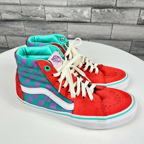 high top multicolor vans