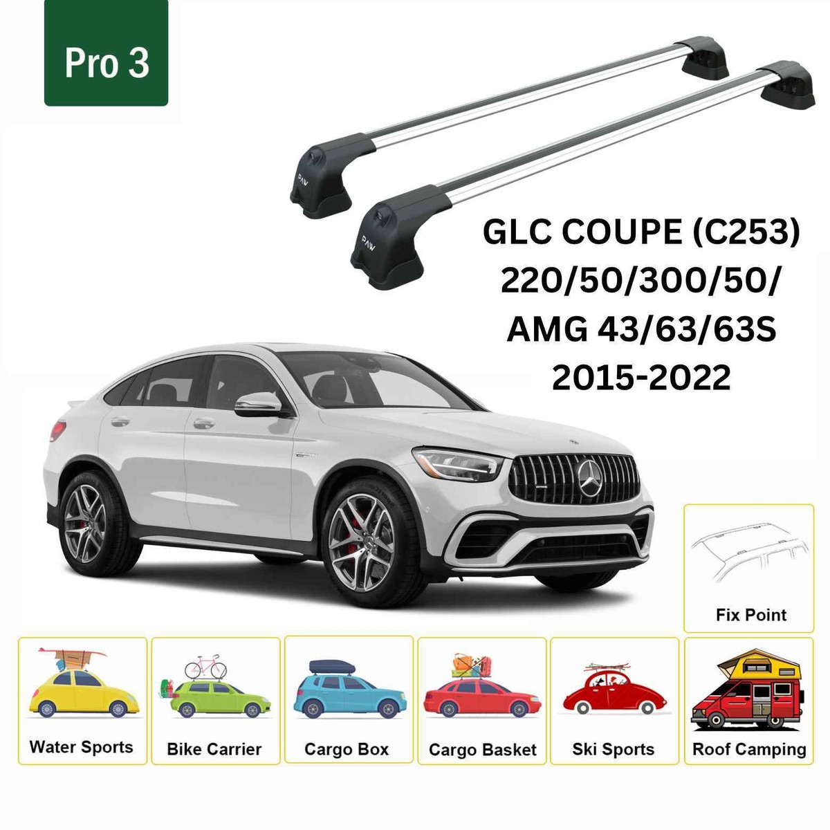 Bike Mercedes Glc 300 Mercedes Kayak Rack For Mercedes Benz GLC