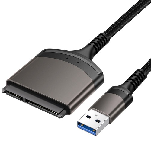 23cm USB 3.0/Typ C zu SATA Kabel 7+15/22 Pin für 2,5 Zoll SSD HDD (USB3.0) DE - Zdjęcie 5 z 8