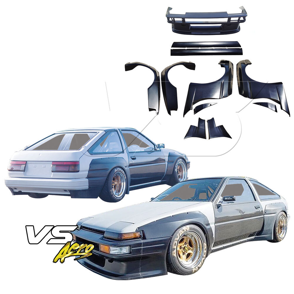 AE86 Carbon Fiber Doors For Toyota Corolla GTS 86, 41 OFF